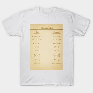 Formula Of Indices T-Shirt